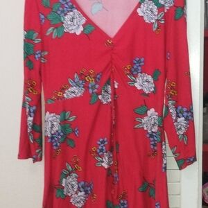 Bobbie Brooks Fit And Flare Baby Doll Dress Size XL